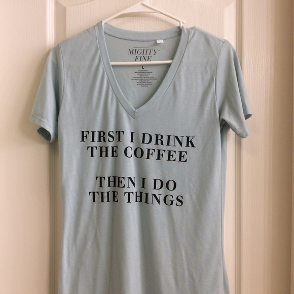 Mighty Fine Tops - V- Neck T-shirt
